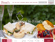 Tablet Screenshot of frosts.co.uk