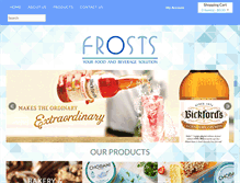 Tablet Screenshot of frosts.com.sg